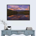 Mt Shasta Over Lake Siskiyou Wall Art