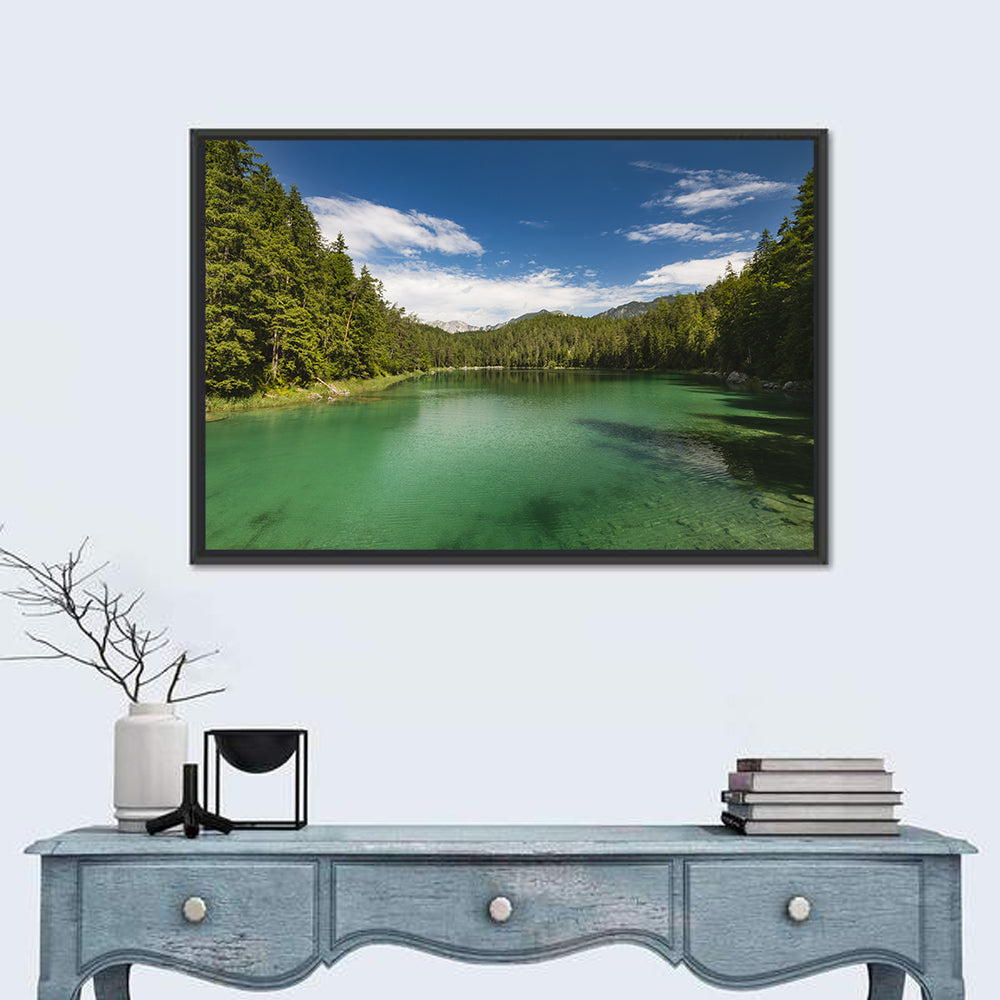 Lake Eibsee Reflections Wall Art