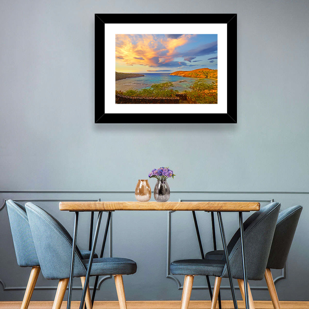 Hanauma Bay Golden Hour Wall Art