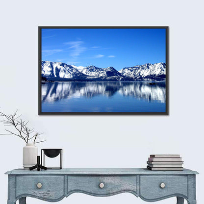 Lake Tahoe Mountain Reflection Wall Art