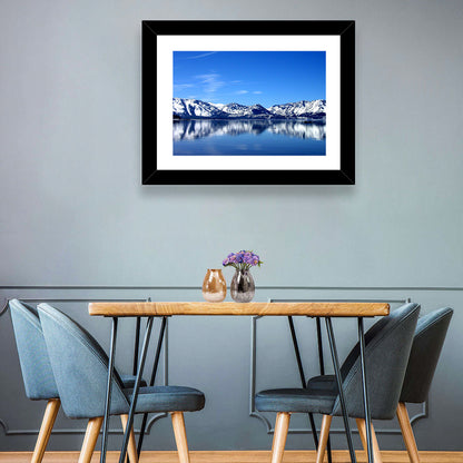 Lake Tahoe Mountain Reflection Wall Art