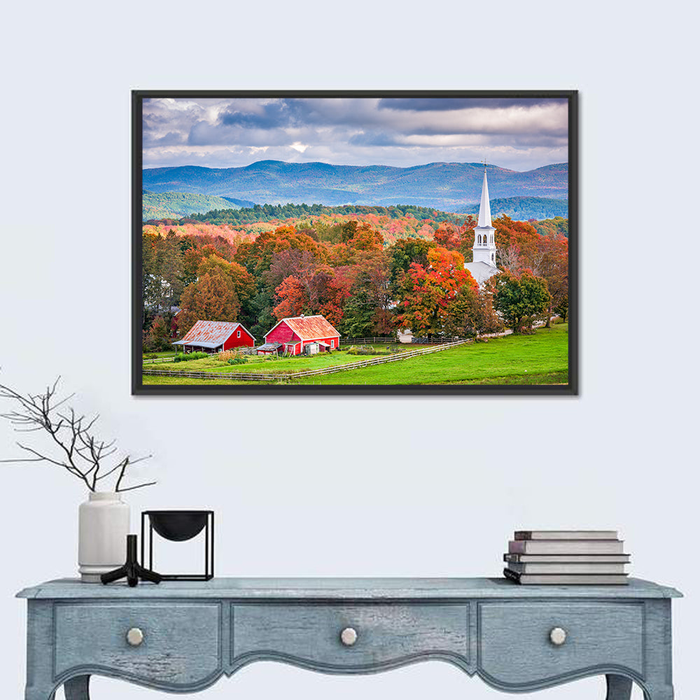 Peacham Autumn Pasture Wall Art