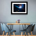 Molten Metal Sparks Wall Art