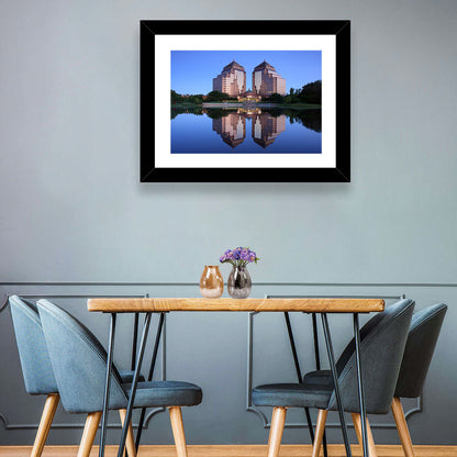 Carlson Towers at Dusk Wall Art