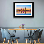 Mobile Alabama Sunset Skyline Wall Art