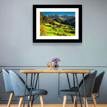 Santa Maddalena, Val Di Funes Wall Art