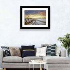 Nassau County Causeway at Sunset Wall Art