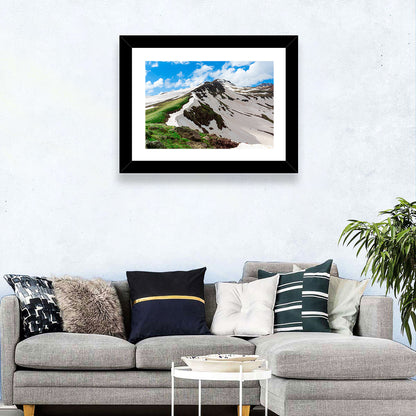 Mount Aragats Ridge Wall Art