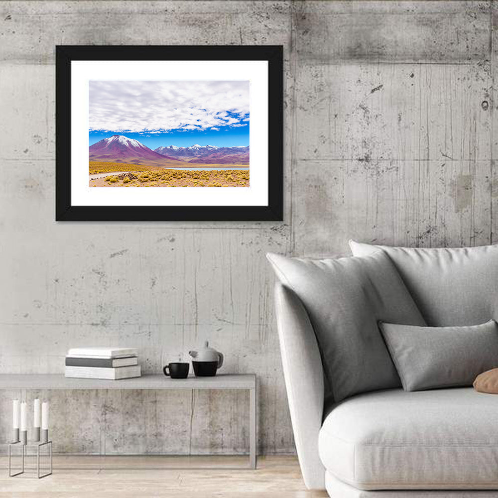 Lascar Snow-capped Volcano Wall Art