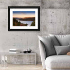 Fort Smith Lake at Golden Hour Wall Art