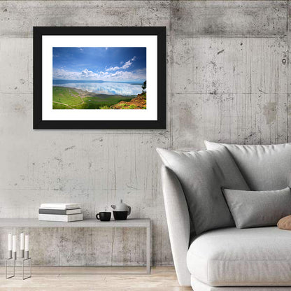Lake Nakuru Cliffside Reflection Wall Art