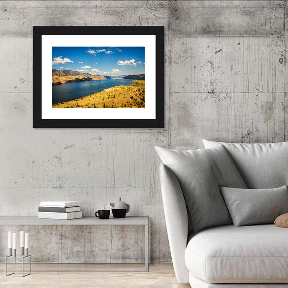 Kamloops Lake Shoreline View Wall Art