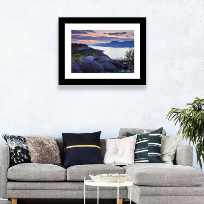 Okanagan Lavender Lake Wall Art