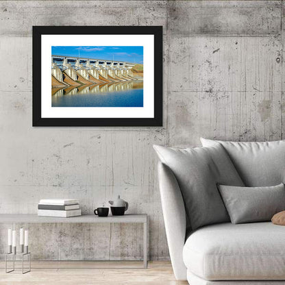 Lavon Dam Spillways Wall Art