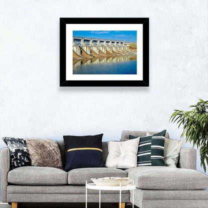 Lavon Dam Spillways Wall Art