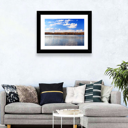 Andalusia Slough Autumn River Wall Art