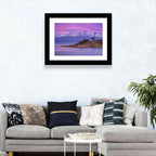 Beagle Channel Purple Dawn Wall Art