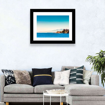 Genoa Coastal Seascape Wall Art