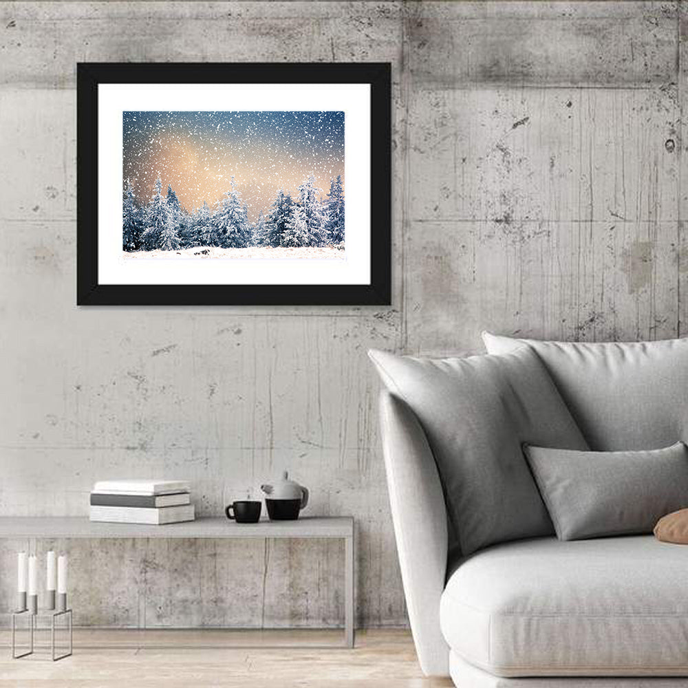 Winter Forest Wonderland Wall Art