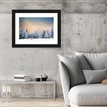 Winter Forest Wonderland Wall Art