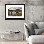 Lake Hodges Autumn Reflection Wall Art