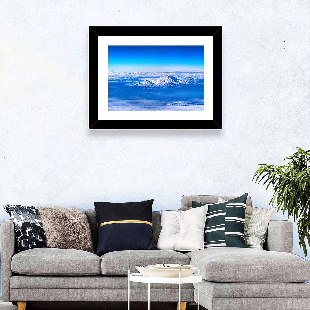 Mount Ararat Above Clouds Wall Art