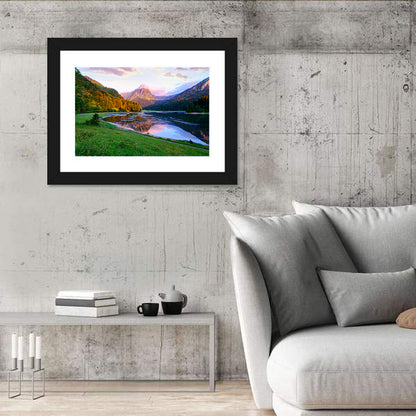 Obersee Reflection, Switzerland Wall Art