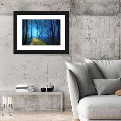 Spooky Forest Pathway Wall Art