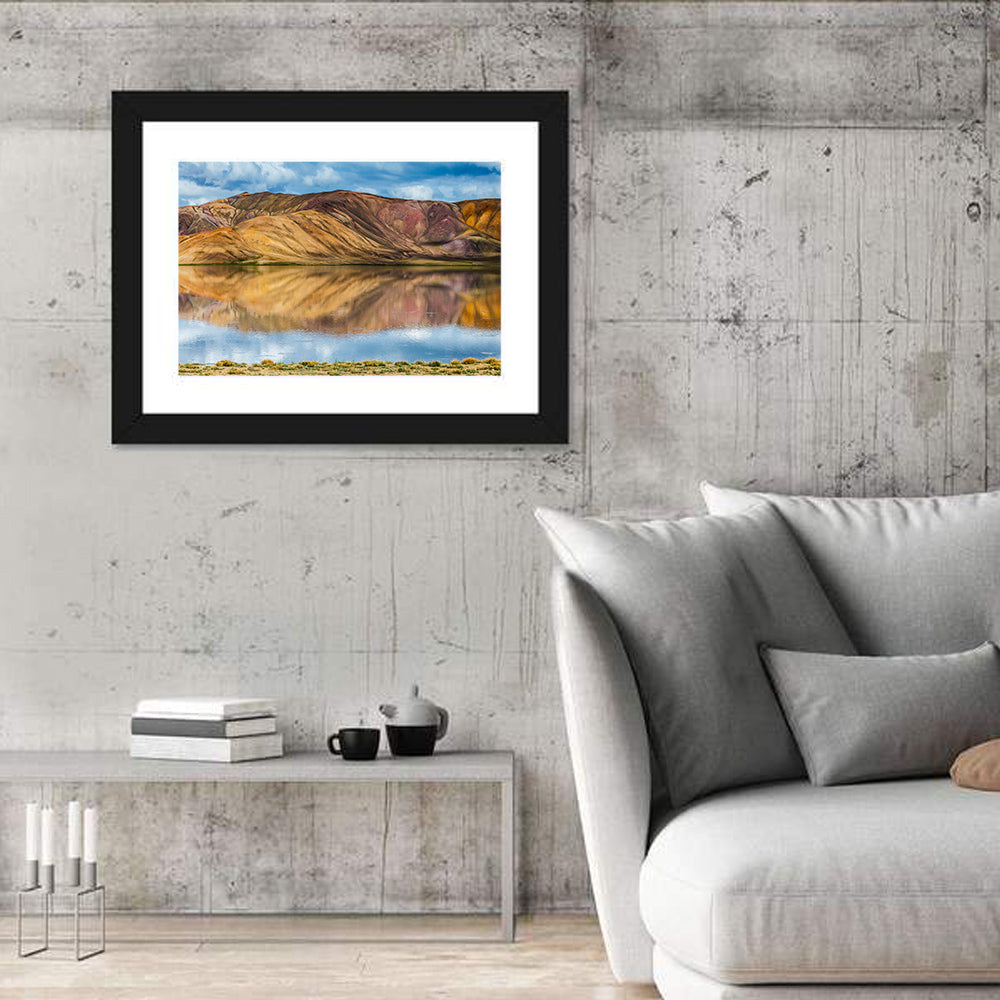 Bulunkul Lake Reflection Wall Art