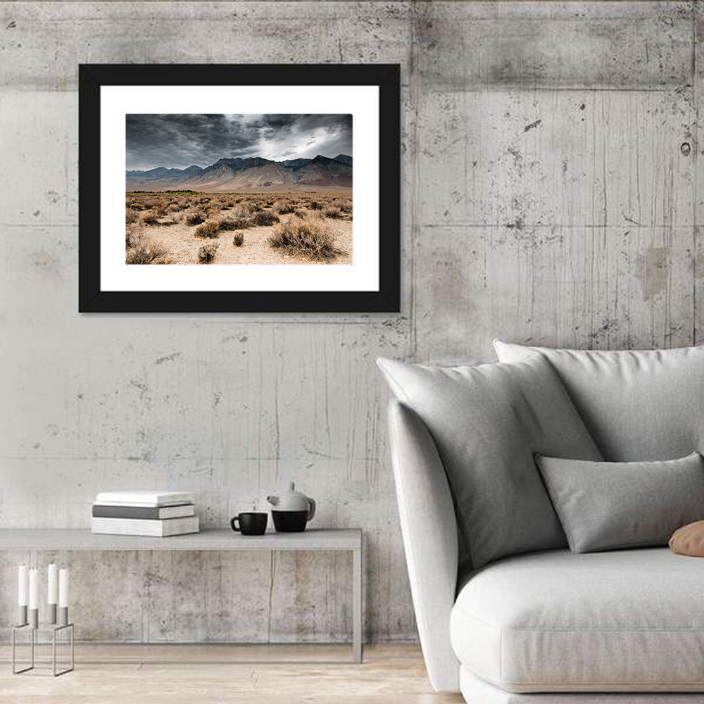Storm Over Death Valley Wall Art