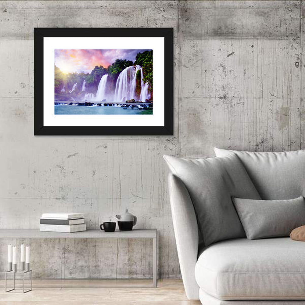 Ban Gioc Banyue Waterfall Wall Art