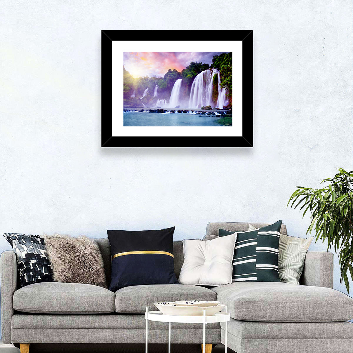 Ban Gioc Banyue Waterfall Wall Art