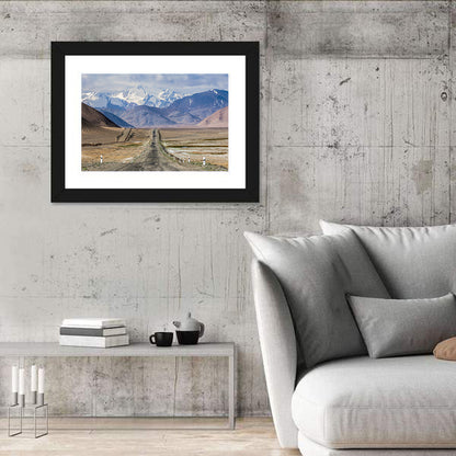 Pamir Mountain Road Wall Art