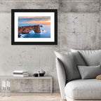 Dyrhólaey Sea Arch at Sunset Wall Art