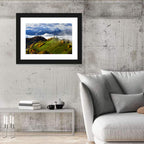 Jamnik Church on Misty Hill Wall Art