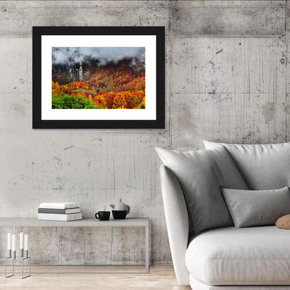 Misty Carpathian Autumn Wall Art
