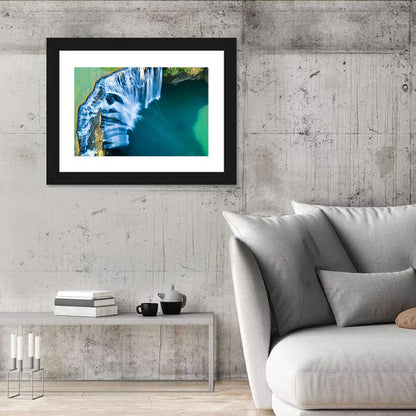 Shifen Waterfall Aerial Wall Art