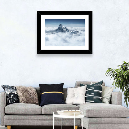Peaks Above Clouds Wall Art