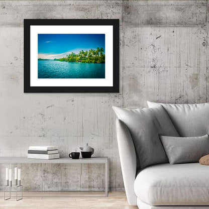 Tropical River in India Wall Art