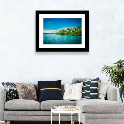 Tropical River in India Wall Art