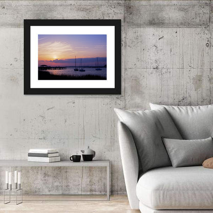 South Carolina Coastal Harbor Wall Art