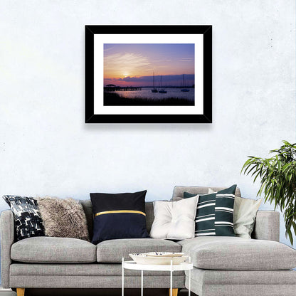 South Carolina Coastal Harbor Wall Art