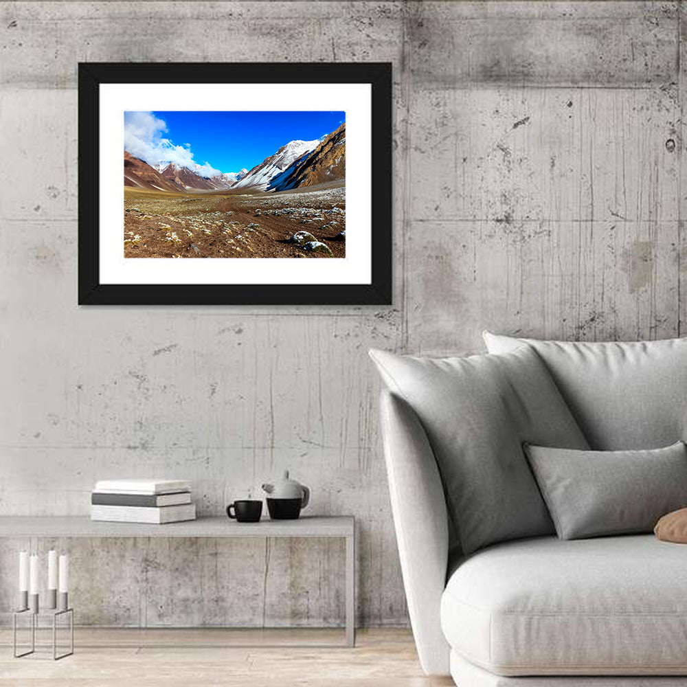 Mount Aconcagua Valley View Wall Art