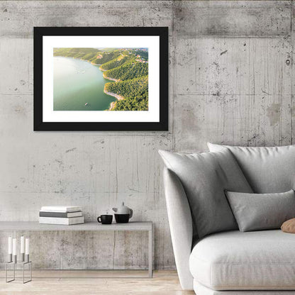 Lake Travis Aerial View Wall Art