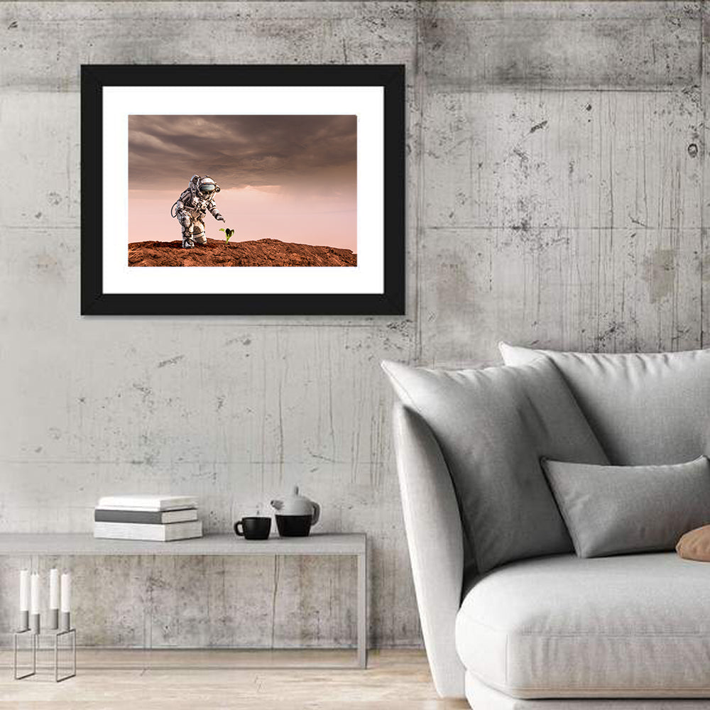 Martian Seedling Concept Wall Art