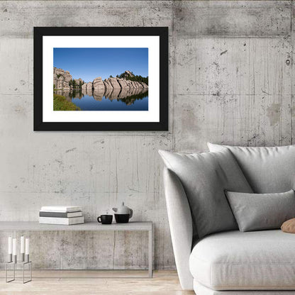Sylvan Lake Reflection Wall Art