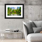 Finnish Lakeside Cottages Wall Art