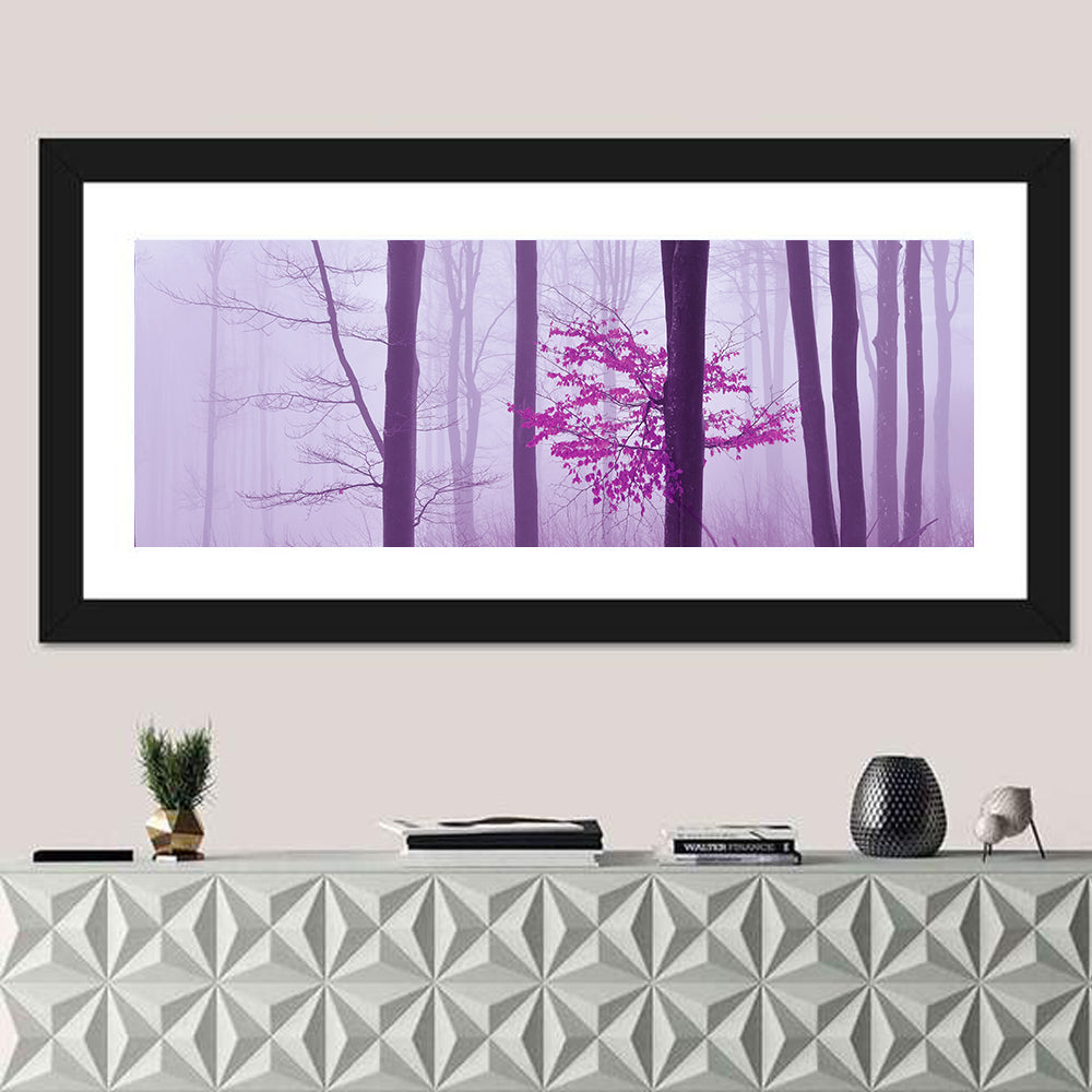 Foggy Forest Wall Art