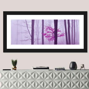 Foggy Forest Wall Art