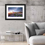 Vik I Myrdal Church Under Milky Way Wall Art